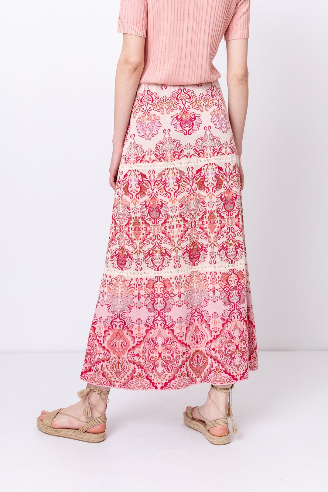 Floor Length Skirt, Boho Pattern