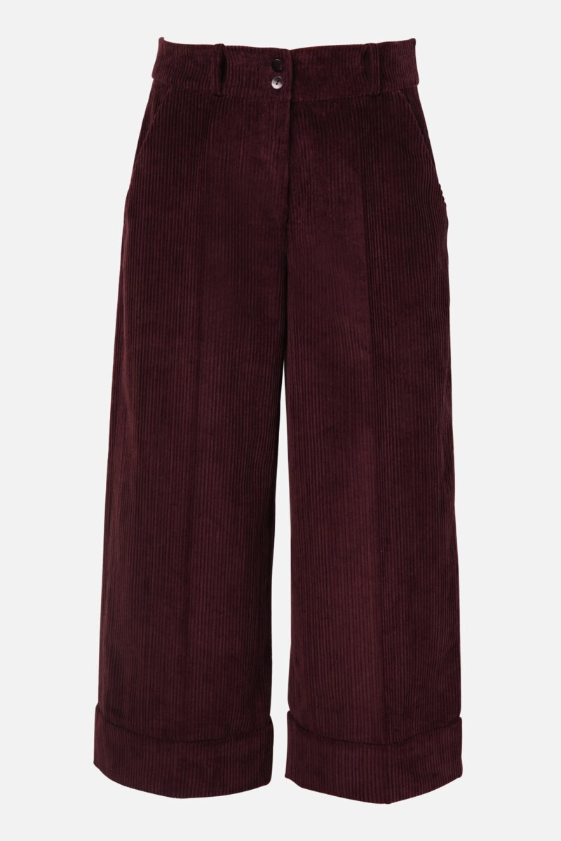 Capri Corduroy Pants
