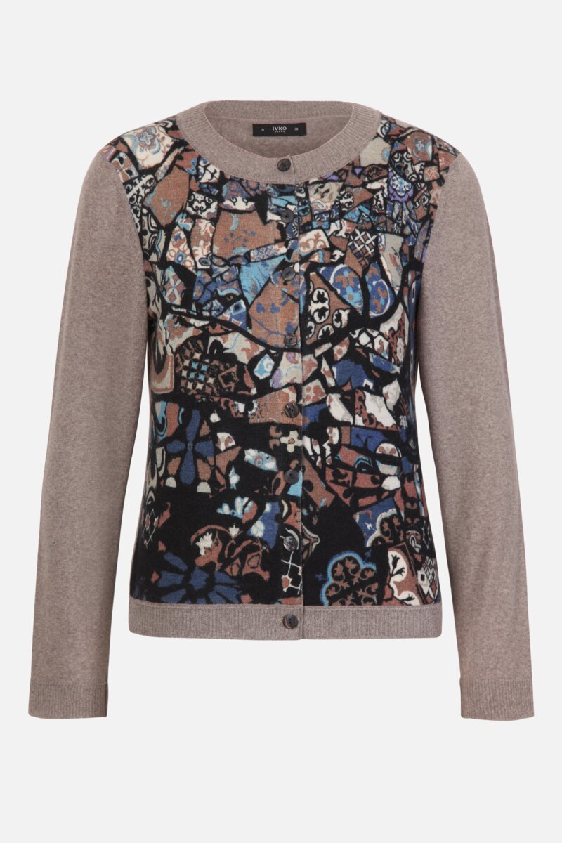 Printed Cardigan, Trencar Pattern