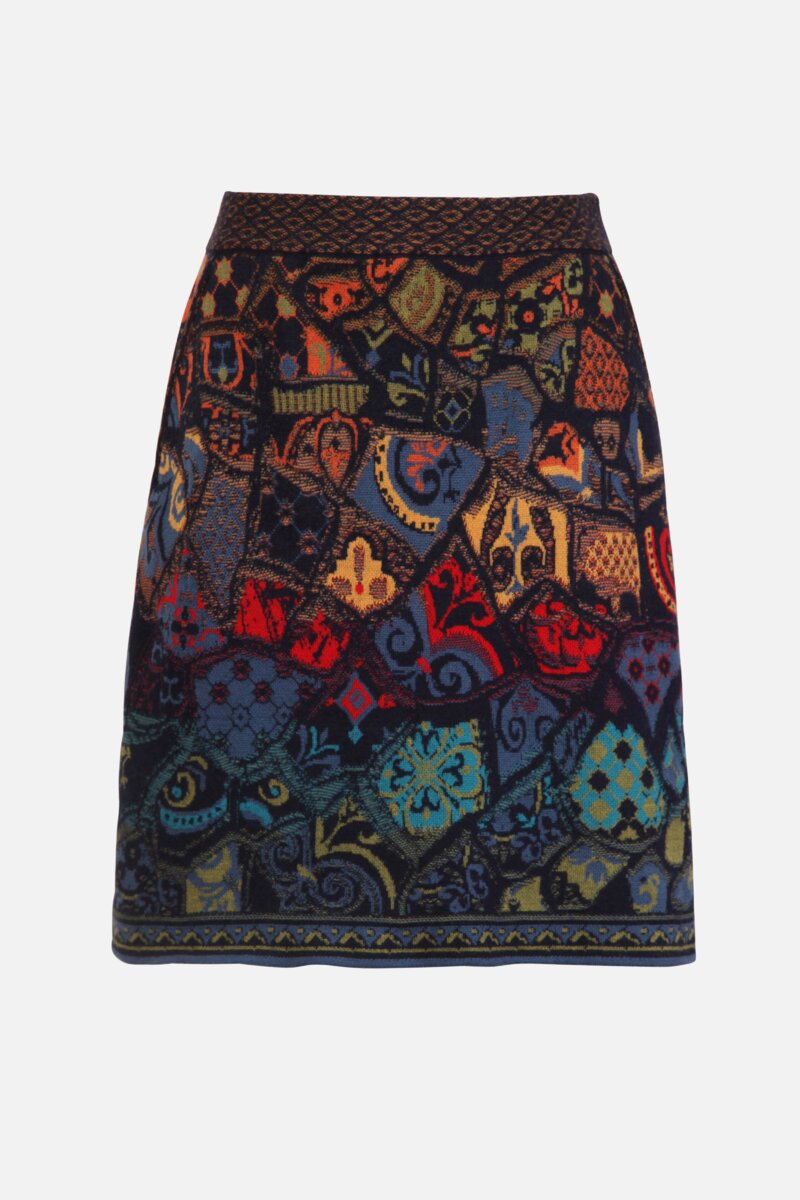 Jacquard Skirt, Trencar Pattern