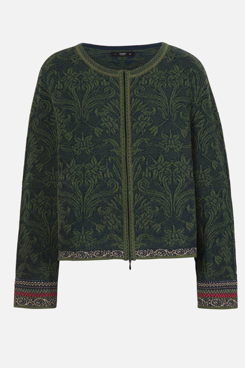 Cardigan with Zip