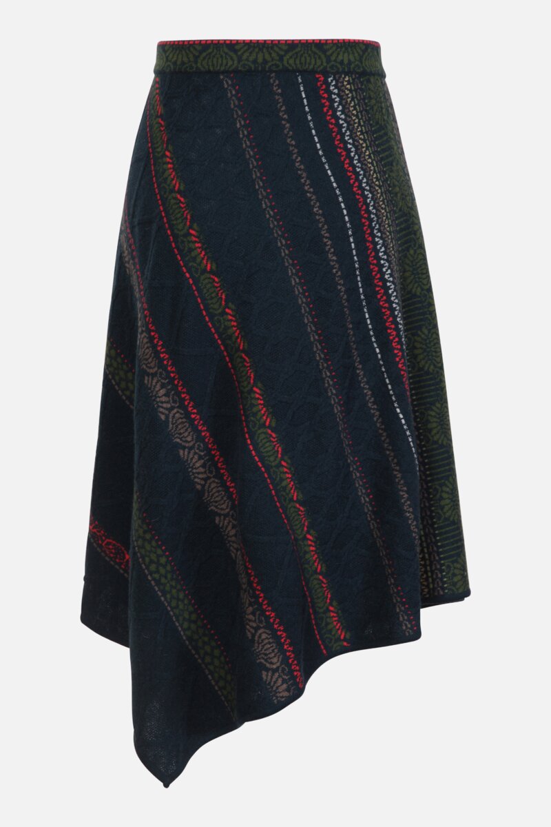 Skirt, Geometric Pattern
