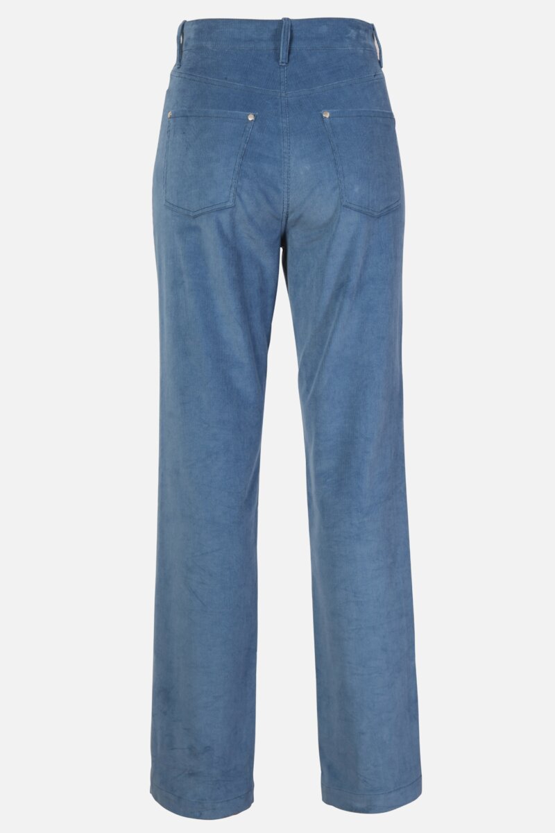 High-Waist Corduroy Pants