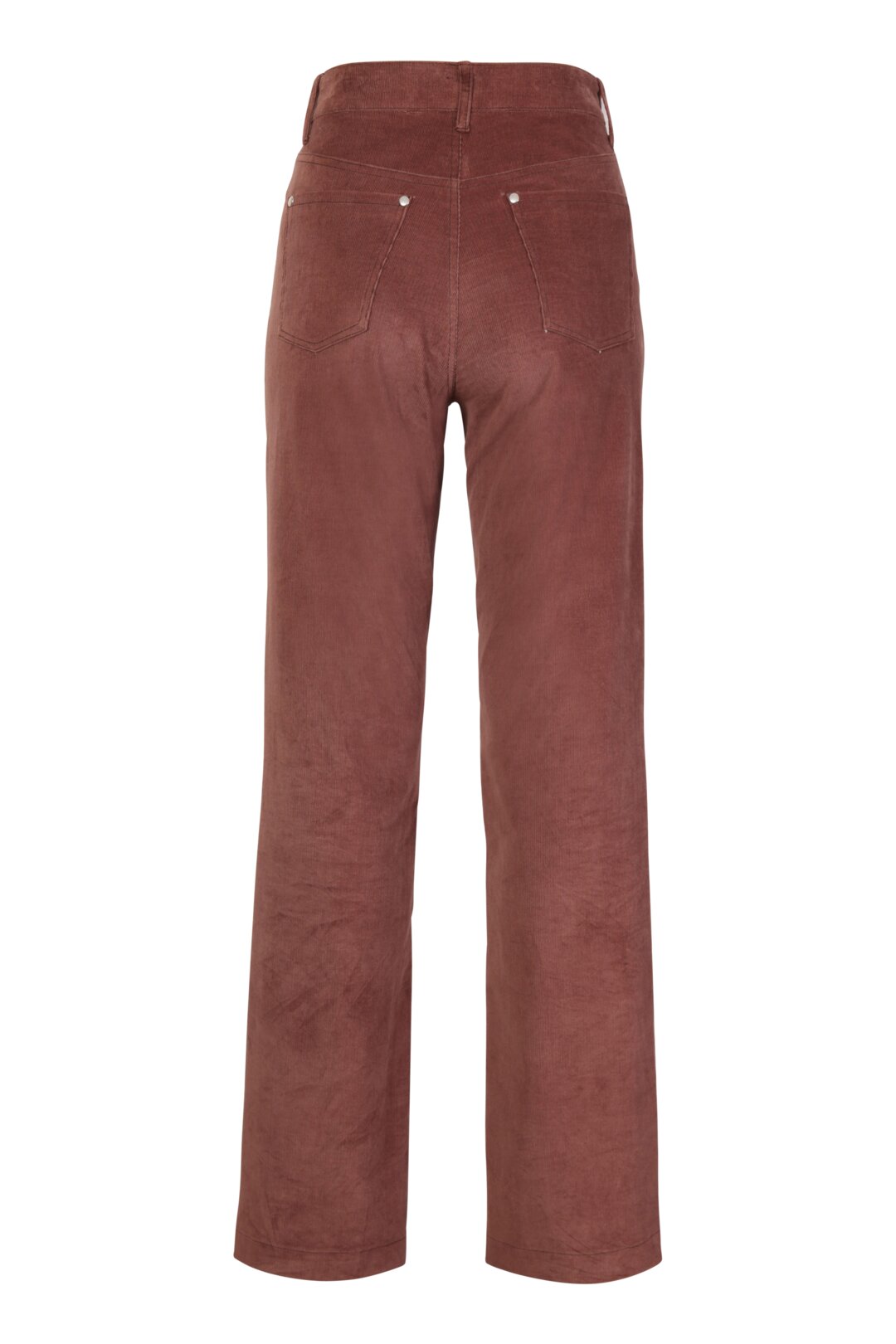 High-Waist Corduroy Pants