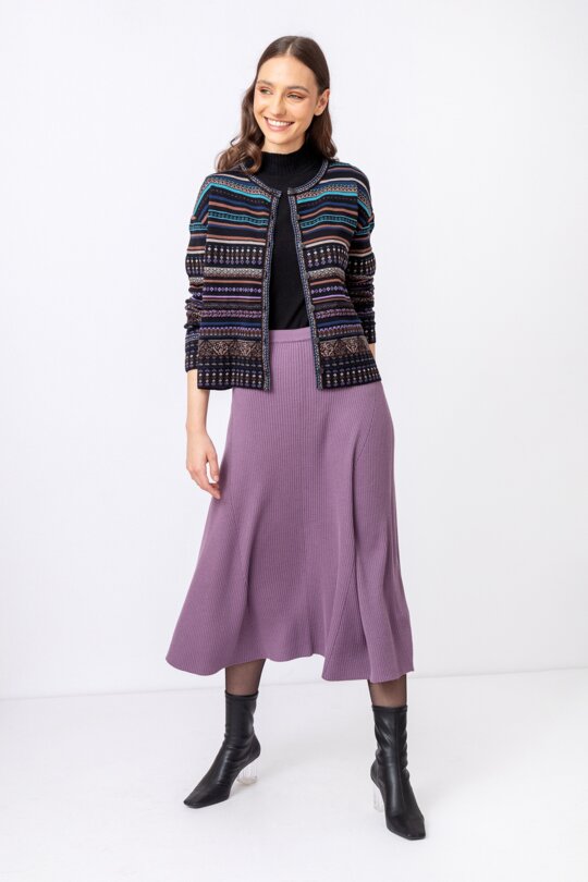 Geometric cardigan hotsell