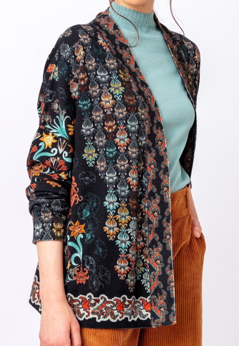 ivko cardigan floral pattern