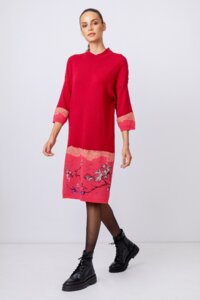 Dress, Cherry Blossom Pattern