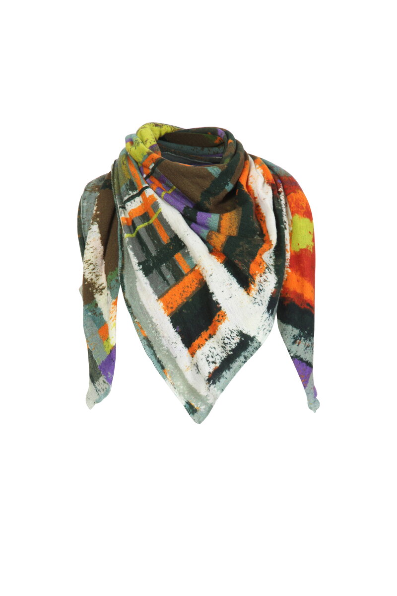 Štampana marama, Tartan motiv