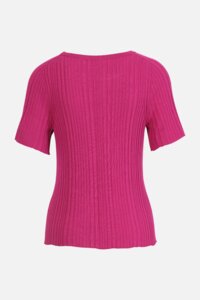 Solid Pullover,  O-Neck