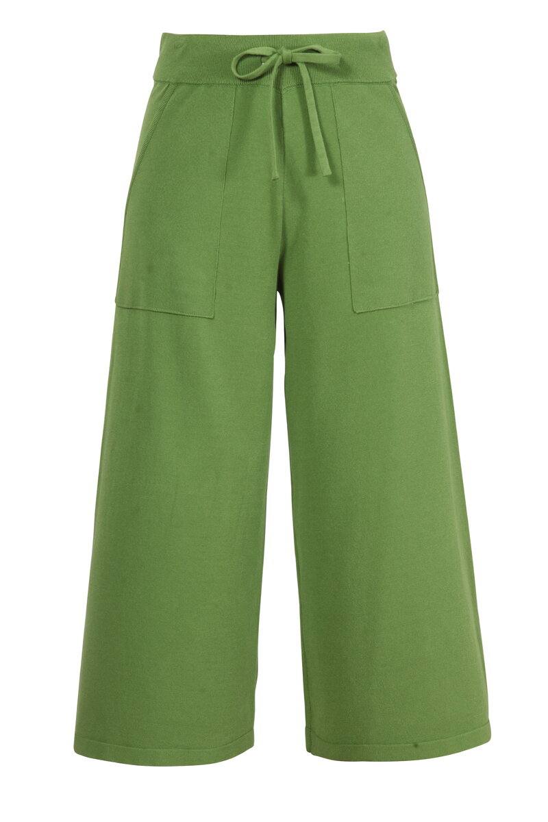 Solid  Knitted Pants