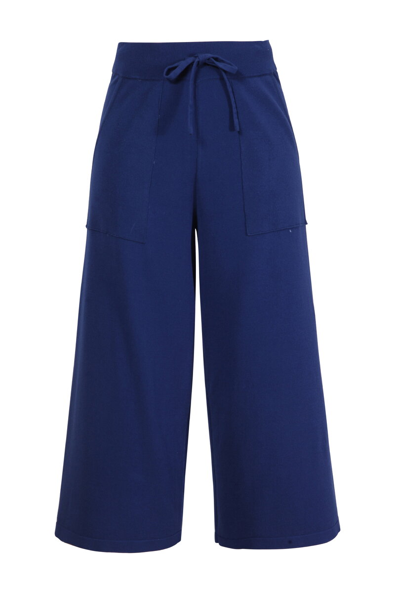 Solid  Knitted Pants
