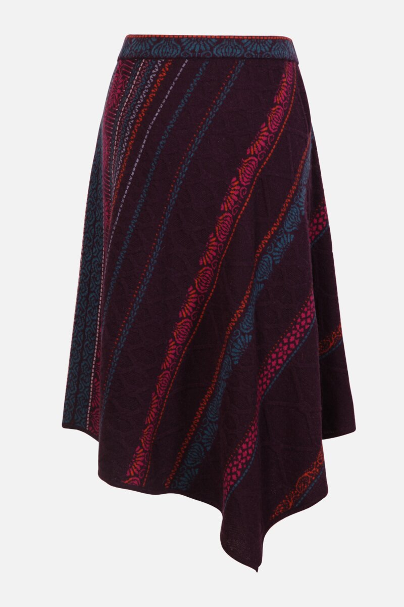 Skirt, Geometric Pattern