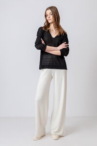 Solid Pullover, Long  Sleeves