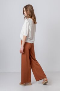 Knitted Solid Pants