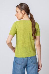 Sleeveless Pullover,   Structure Pattern