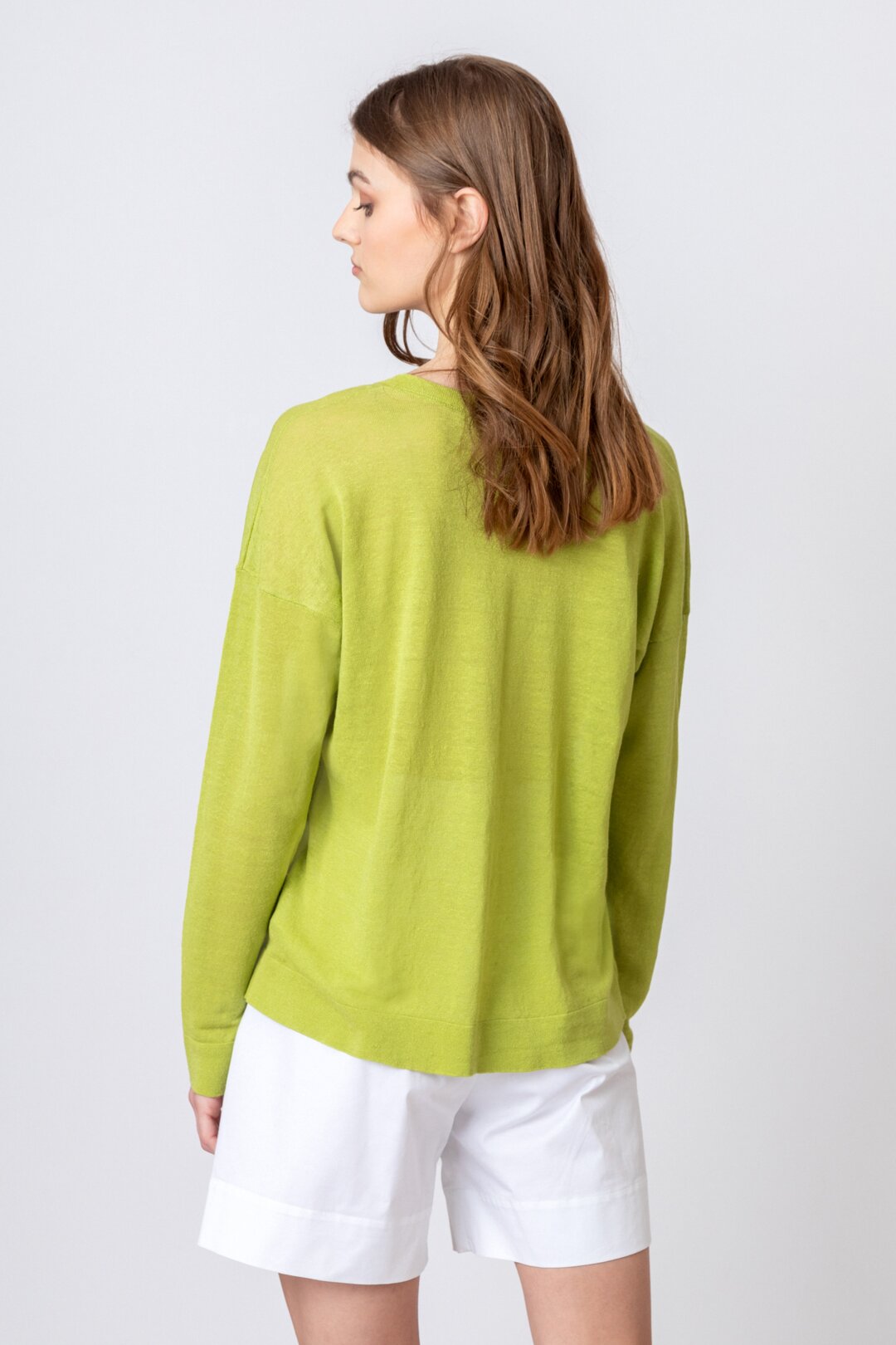 Solid Pullover, Long  Sleeves