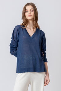 Solid Pullover, Long  Sleeves