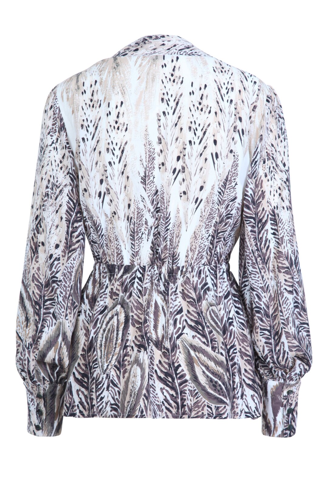 Blouse, Pheasant Motif