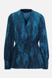 Blouse, Pheasant Motif