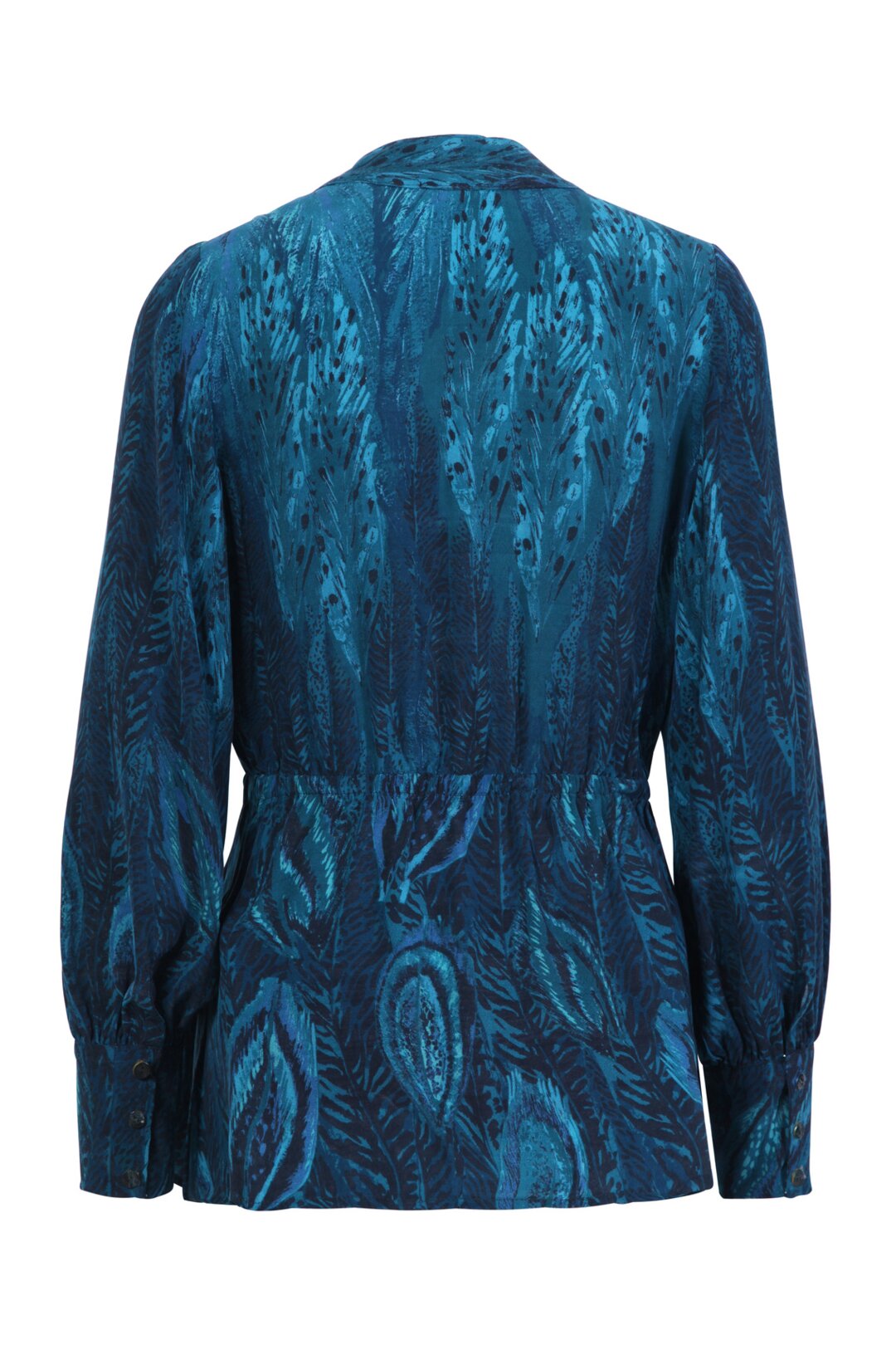 Blouse, Pheasant Motif