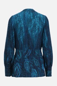 Blouse, Pheasant Motif