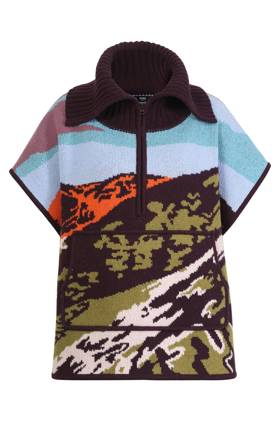 Poncho, Landscape Pattern