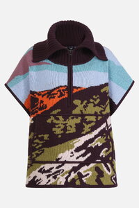 Poncho, Landscape Pattern