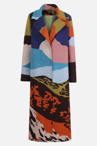 Long Coat, Landscape Pattern
