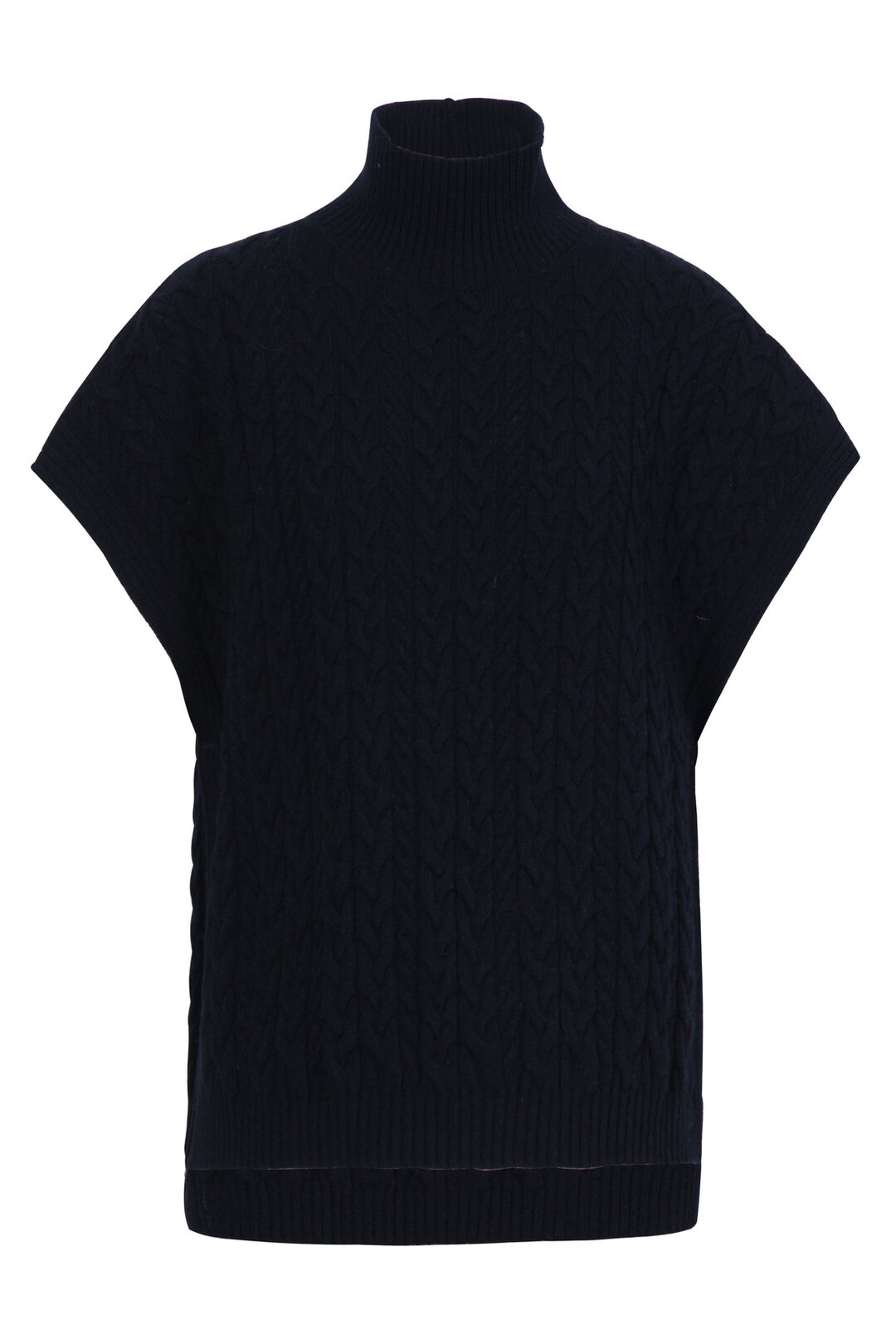Sleeveless Pullover, Structure Pattern