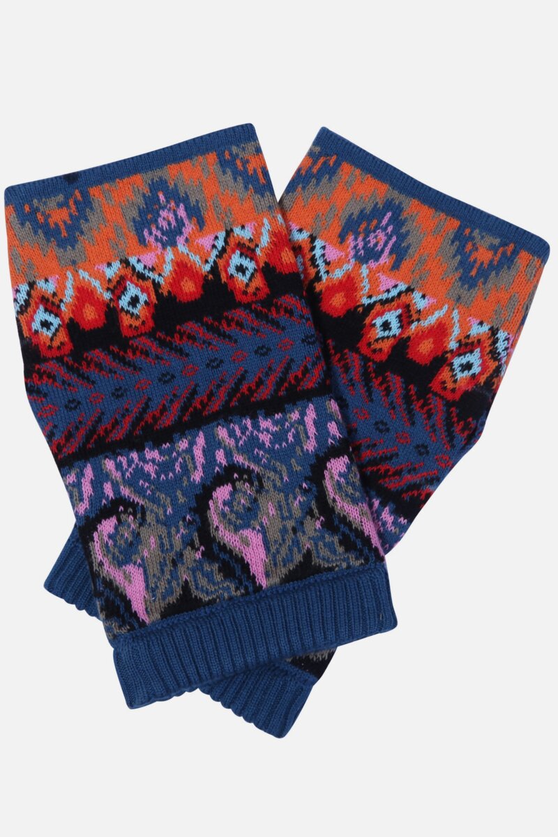 Wrist Warmers, Ornament Motif