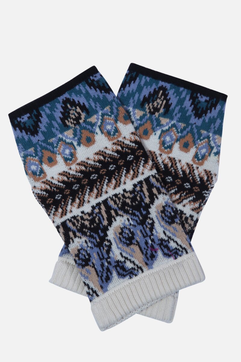 Wrist Warmers, Ornament Motif