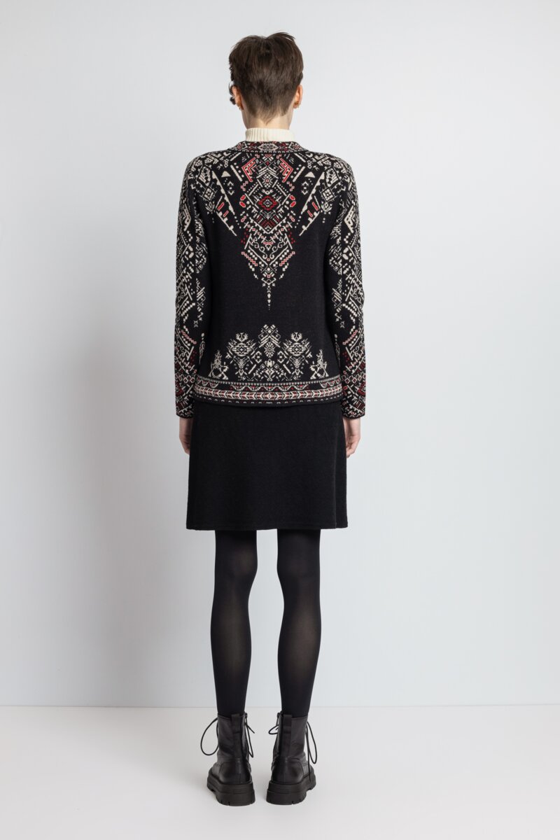 Jacquard Jacket, Root Pattern