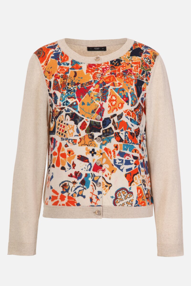 Printed Cardigan, Trencar Pattern