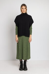 Sleeveless Pullover, Structure Pattern