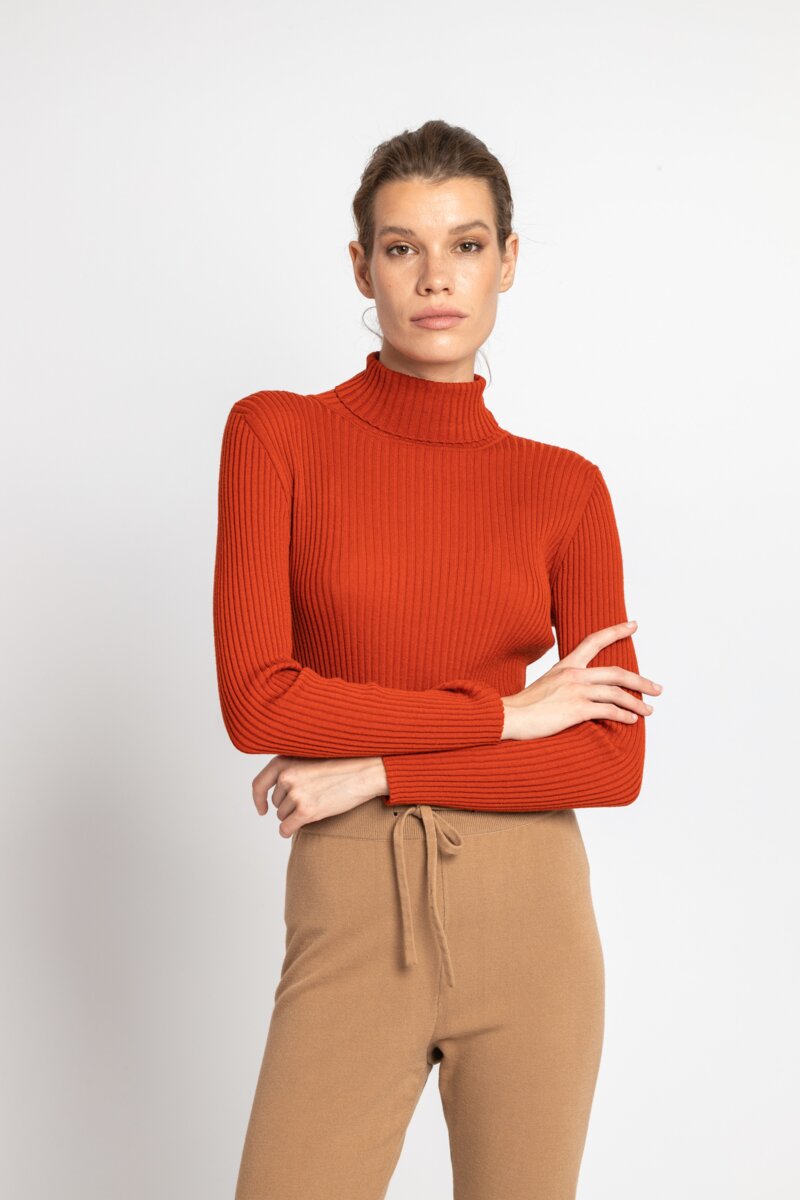 Roll Neck Pullover - Pelle P