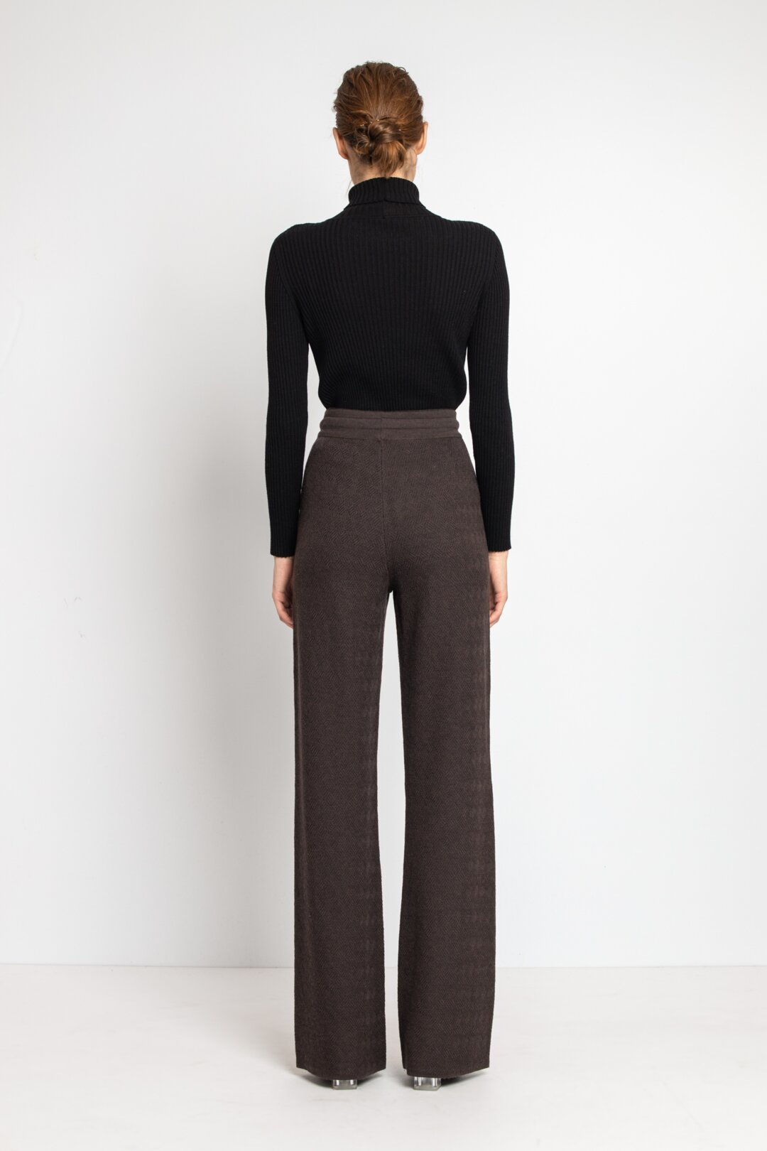 Solid Knitted Pants