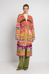 Jacquard Jacket, Artistic Pattern