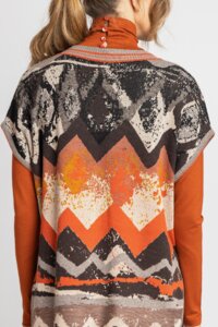 Sleeveless Pullover, Root Pattern