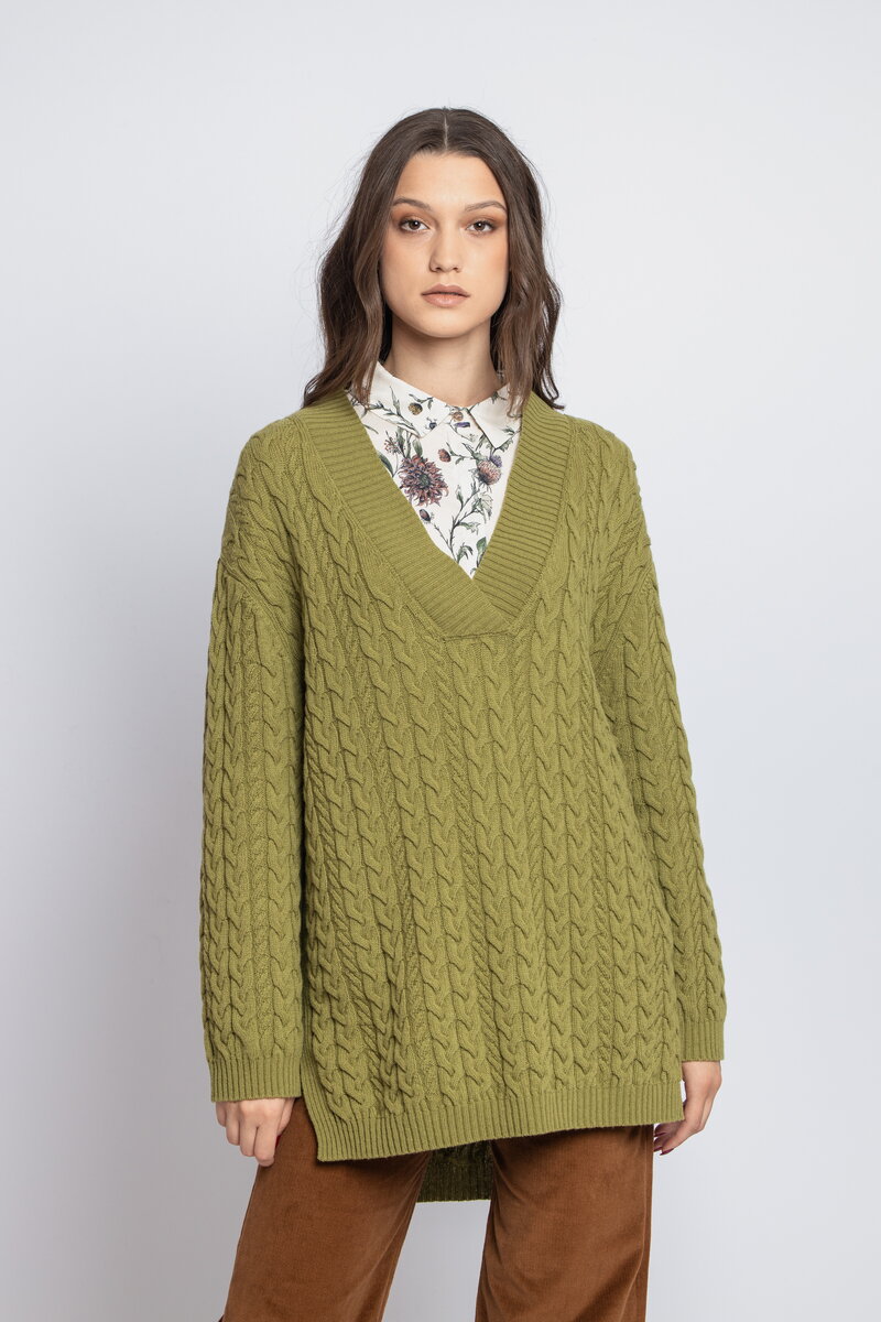Solid Pullover, Structure Pattern