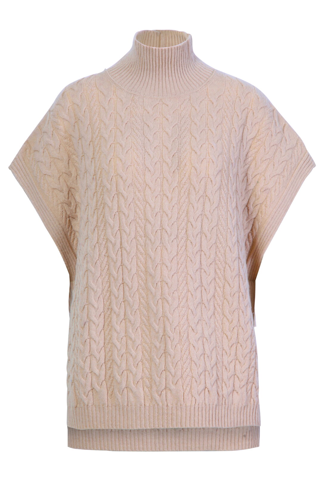 Sleeveless Pullover, Structure Pattern