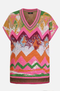 Sleeveless Pullover, Root Pattern