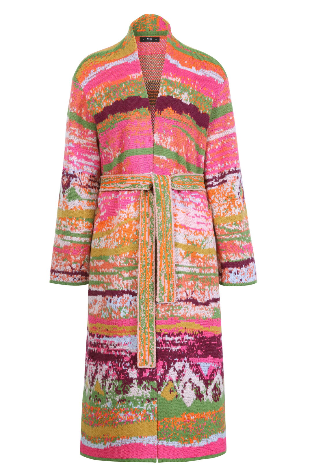 Jacquard Jacket, Artistic Pattern