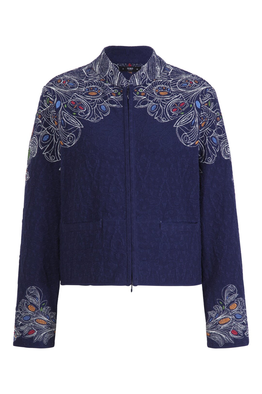 Embroidered Jacket, Neckless Pattern