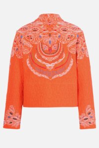 Embroidered Jacket, Neckless Pattern