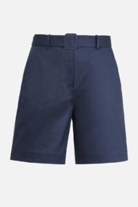 Solid Bermuda Pants