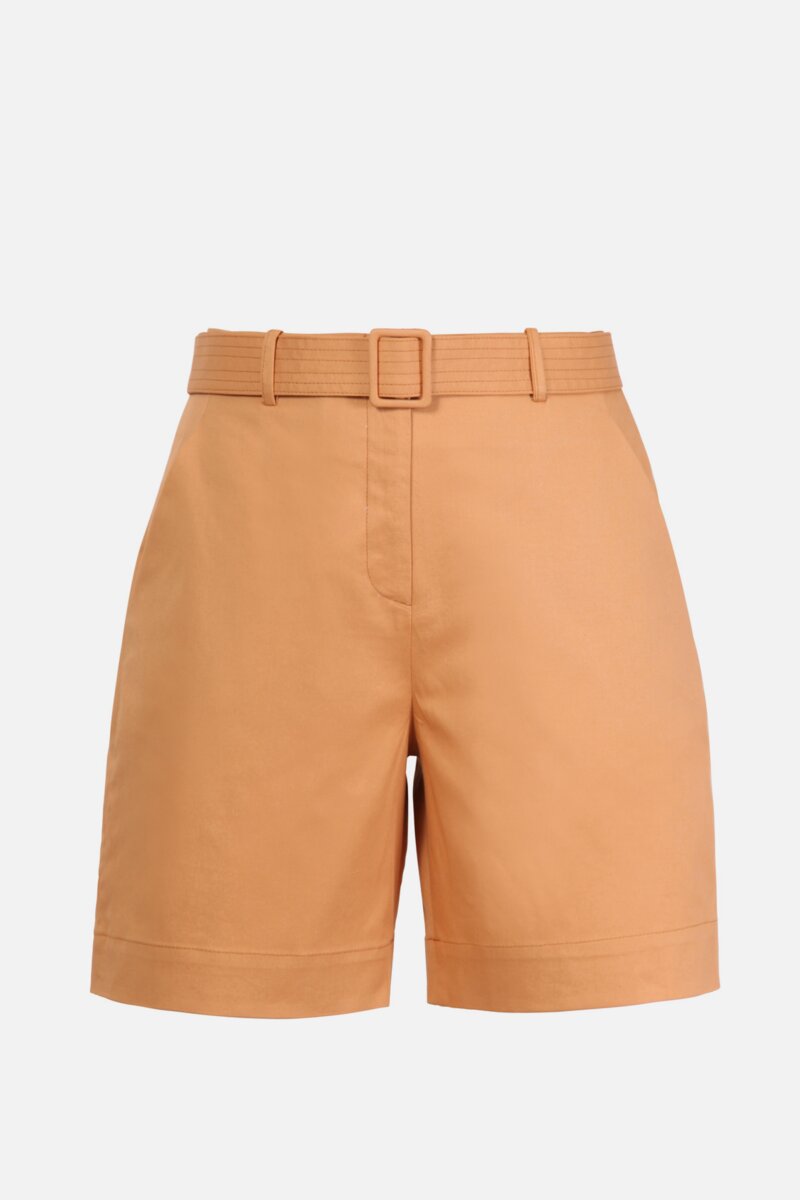 Solid Bermuda Pants