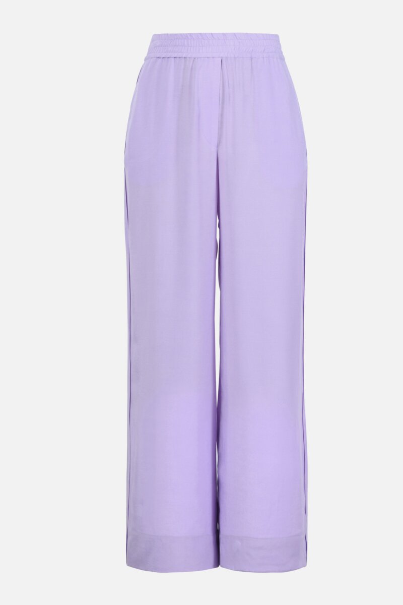Solid Viscose Pants