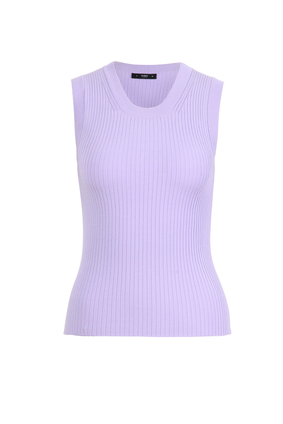 Solid Pullover, Rib Pattern