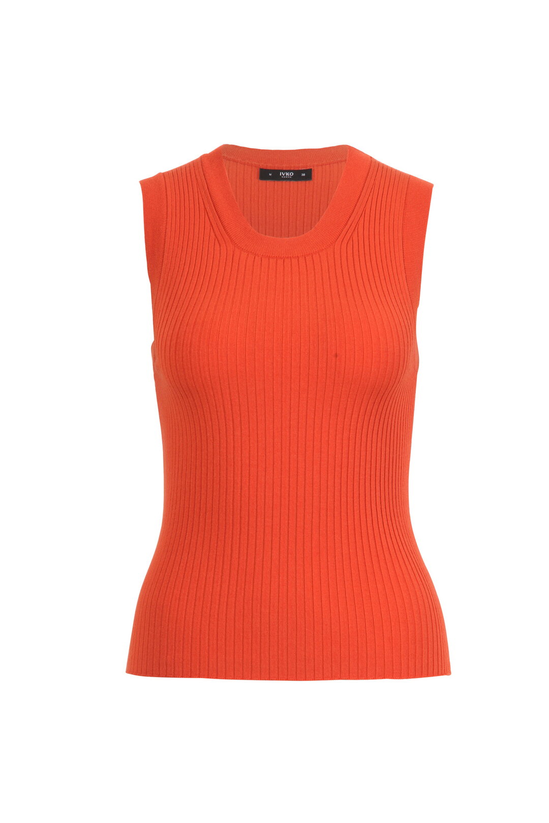 Jednobojni Rebrasti Pulover