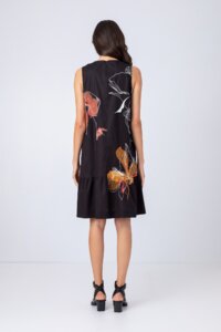 Embroidered Dress, Letter Motif